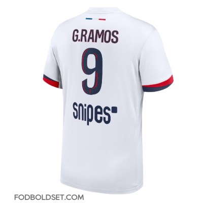 Paris Saint-Germain Goncalo Ramos #9 Udebanetrøje 2025-26 Kortærmet Paris Saint-Germain Goncalo Ramos #9 Udebanetrøje 2025-26 Kortærmet